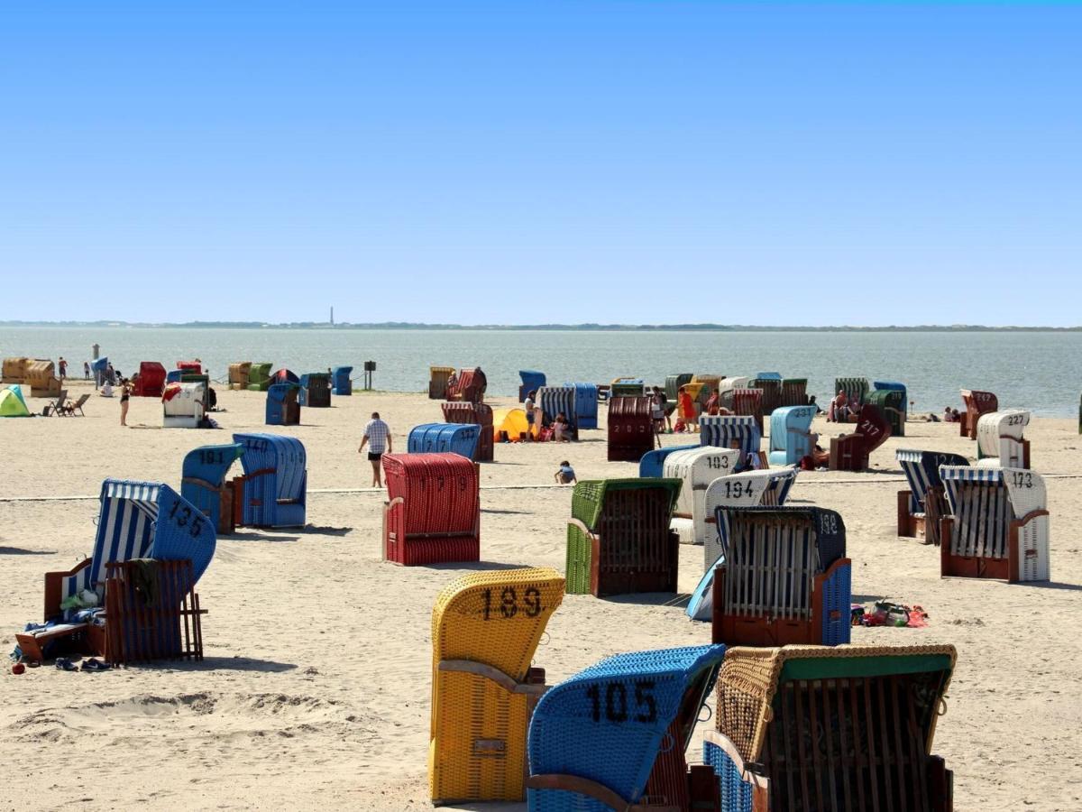 Renovierte Doppelhaushaelfte In Neßmersiel Bagian luar foto